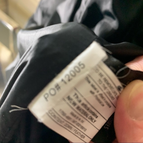 𝅺soia & Kyo Jasmine Down Coat Red Hooded Tombs Hole Puffer Zip Jacket XS - Picture 10 of 14